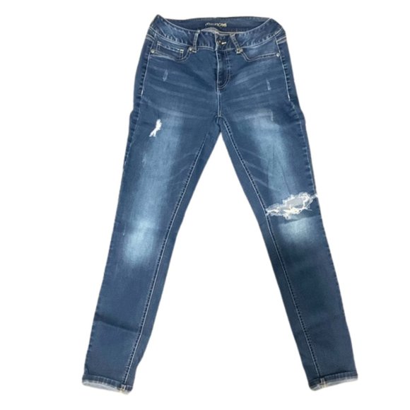 Maurices Denim - Maurice’s Slim Skinny Jean, Hand Distressed